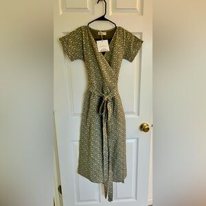 Little cottonwood Fern Wrap Dress XXS